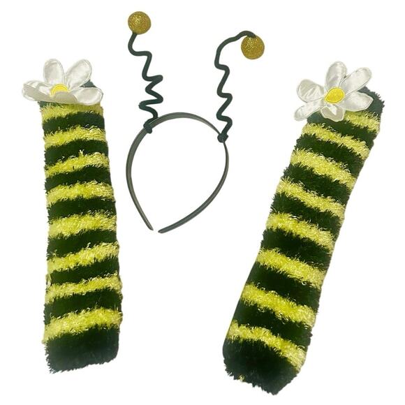 Leg Avenue Daisy Bee Costume - Black and Yellow - Picture 5 of 11